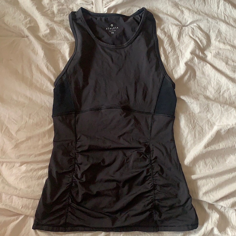 Athleta black tank top